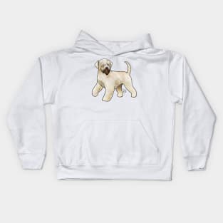 Dog - Soft-Coated Wheaten Terrier - Irish Cream Kids Hoodie